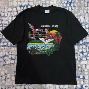 80s/90s graphic tee - santa cruz bolivia